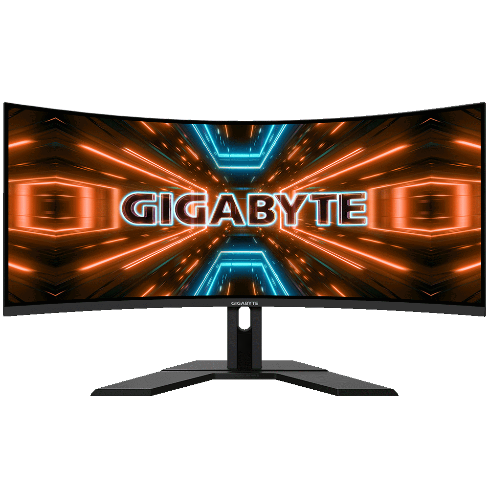 HOT安い美品　GIGABYTE ゲーミングモニター　G34WQC 34型/WQHD ディスプレイ・モニター本体