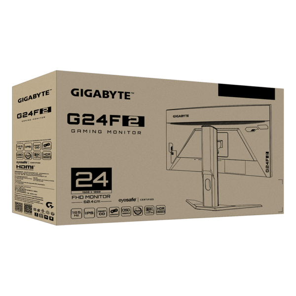 ギガバイトG24F 2ゲーミングモニターボックス